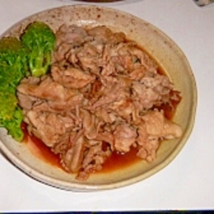 豚肉のしょうが焼き